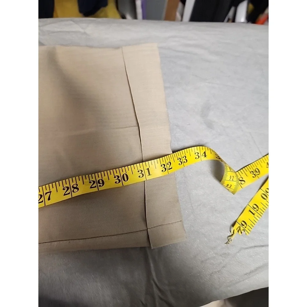 Ping Golf Pants Mens 36x34 Tan Pleated Front Rayon Blend Straight Leg Chino